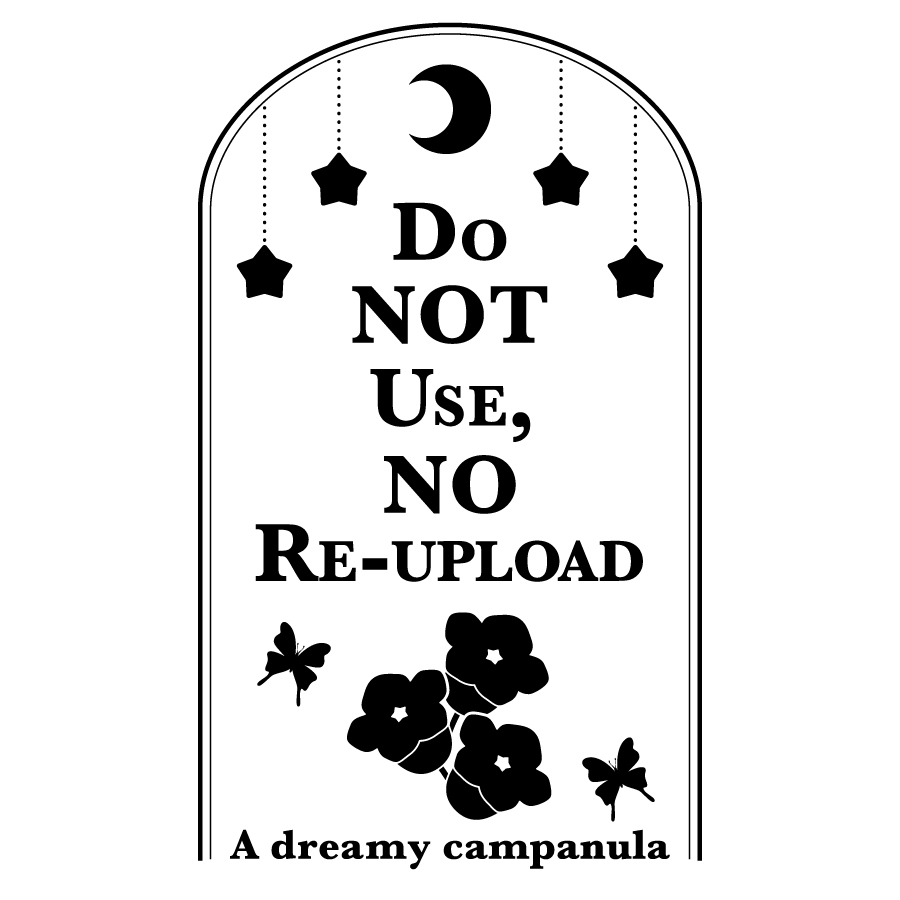 「A dreamy campanula」さま　ウォーターマーク　2025